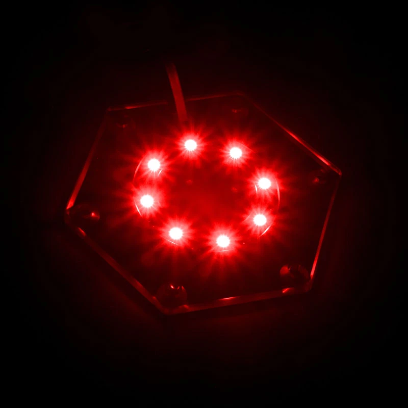 Bitspower Hexagon BP-WTHU-RGB montážna súprava RGB doplnku pre nádržku na vodu