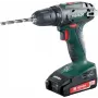 Metabo BS 18 akumulátorová vŕtačka-skrutkovač, 18 V, 1600 ot./min, 10 mm rýchloupínacie skľučovadlo, 2,0 Ah Li-Ion
