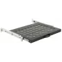 Rack polica LOGON RAS600BL čierna 30 kg nosnosť 19 palcov