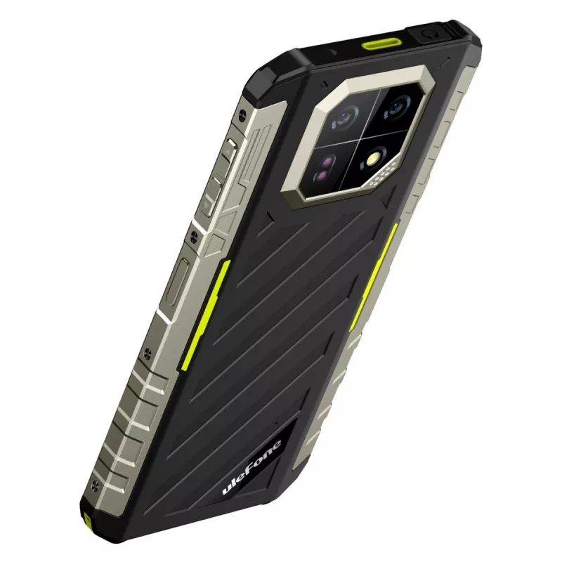 Robustný smartphone UleFone Armor 22 4G, 9 GB RAM, 128 GB úložisko, IP69K, zelená