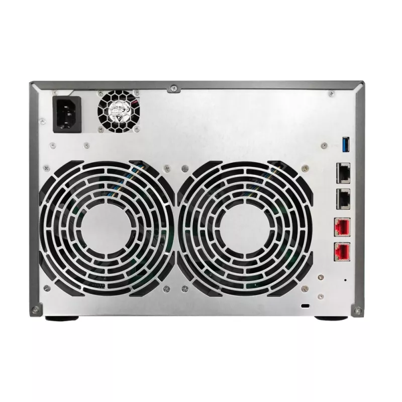 Asustor AS6508T NAS tower Intel Atom® C3538 8 GB DDR4 0 TB ADM čierna