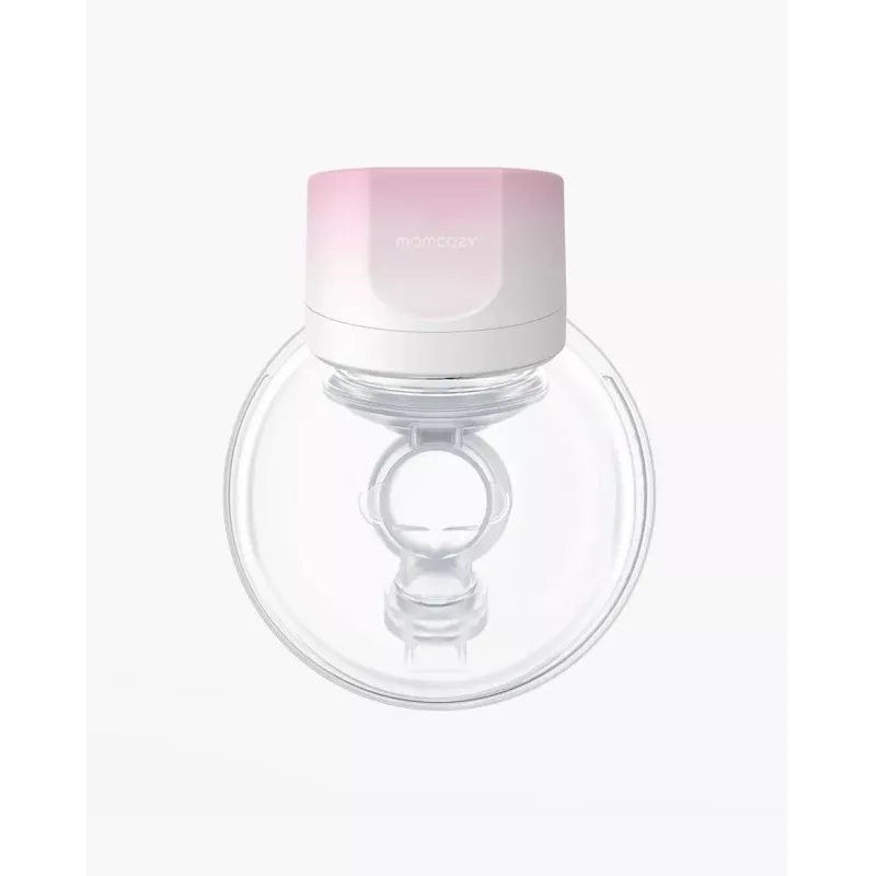 Momcozy S12 Pro jednoduchá elektrická odsávačka mlieka ružová, 180ml