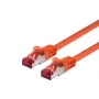 Sieťový kábel LOGON TCR66SS150O Cat6 S/FTP (S‑STP) oranžový, 15 m, RJ‑45–RJ‑45