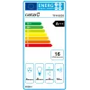 Vstavaný digestor CATA TFH 6830 GWH 600 m³/h biely dotykové ovládanie