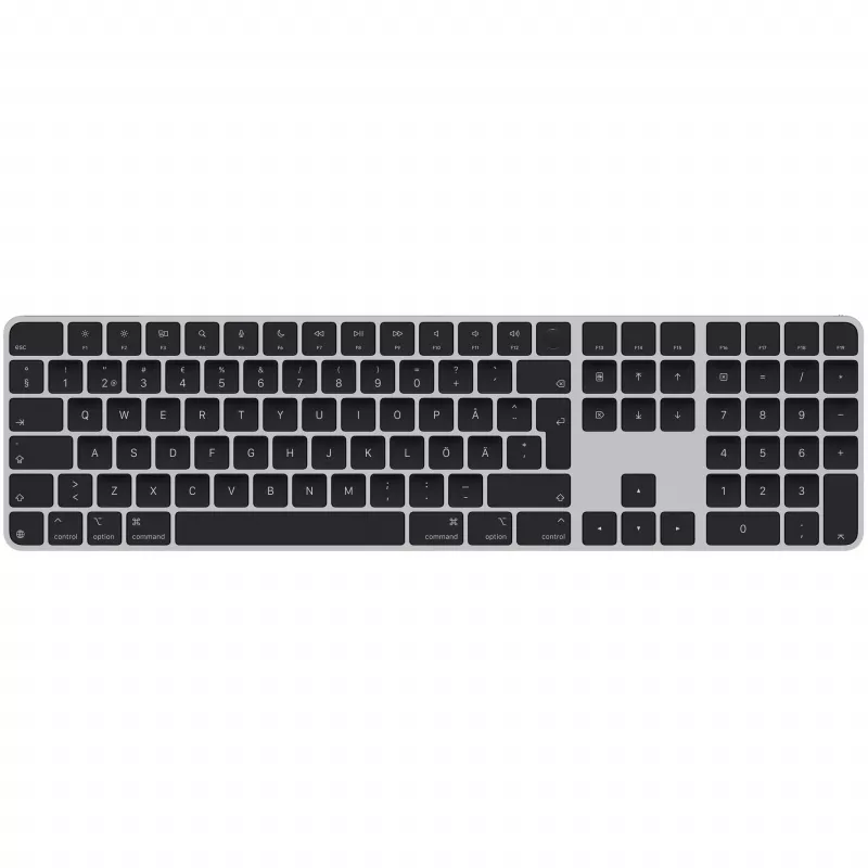 Apple Magic Keyboard univerzálna USB + Bluetooth QWERTY švédska čierna