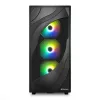 Sharkoon REBEL C80M RGB Midi-Tower čierna