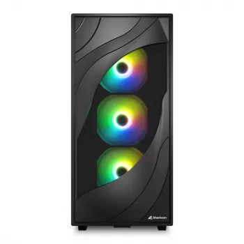 Sharkoon REBEL C80M RGB Midi-Tower čierna