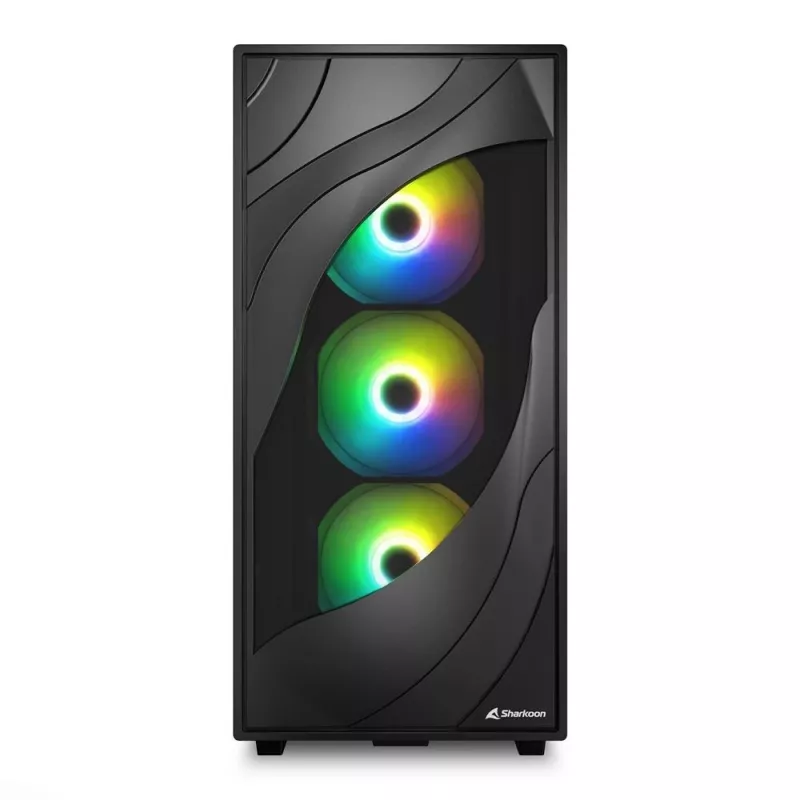 Sharkoon REBEL C80M RGB Midi-Tower čierna