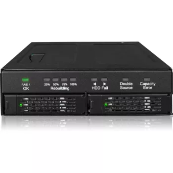 Skriňa pre disk icy dock MB902SPR-B R1 čierna 2.5 palcov SATA