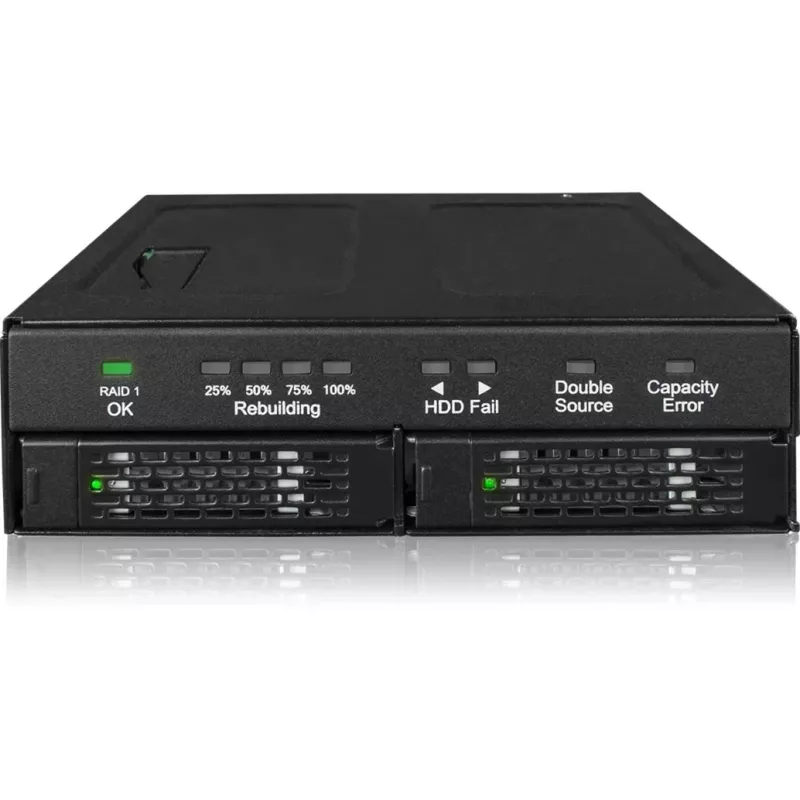 Skriňa pre disk icy dock MB902SPR-B R1 čierna 2.5 palcov SATA
