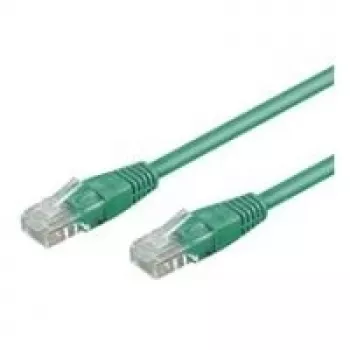 Wentronic Goobay CAT 6 patch kábel, U/UTP, zelený, 7,5 m - CCA medená zmes (68430)