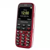Doro Primo 368 mobilný telefón, 2,3 palca, 3 MP, 1000 mAh, červený