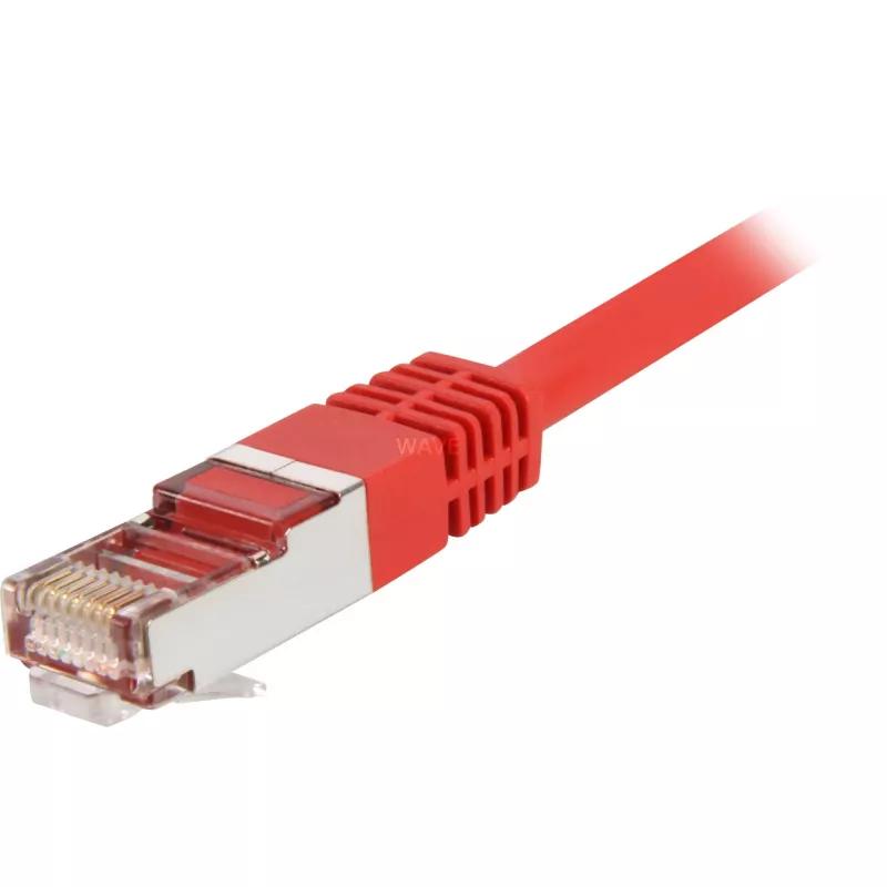 Sieťový kábel Sharkoon RJ-45 Cat5e 10 m červený