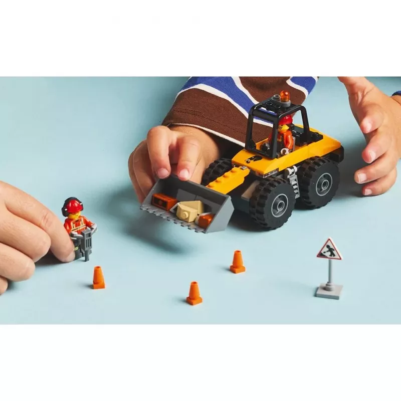 LEGO City 60450 Žltý kolesový nakladač