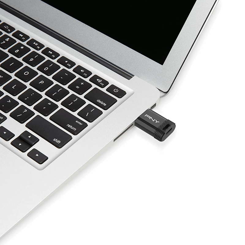 USB flash disk PNY Elite-X 64 GB USB Type-C 3.2 Gen 1 (3.1 Gen 1) čierny