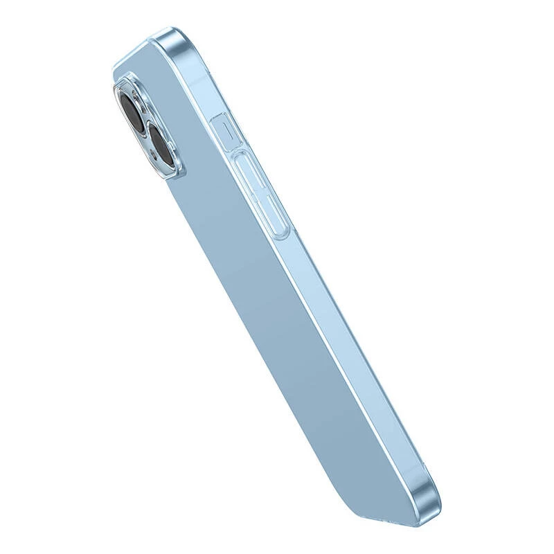 Ochranné puzdro Baseus Crystal Series pre iPhone 14 Plus s tvrdeným sklom na zadnej strane