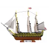 Stavebnica Cobi HMS Victory — 2 517 dielov, detailný historický model plachetnice