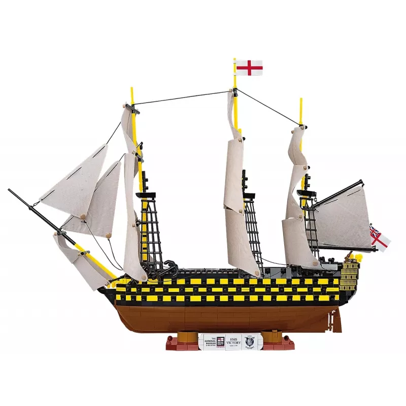 Stavebnica Cobi HMS Victory — 2 517 dielov, detailný historický model plachetnice