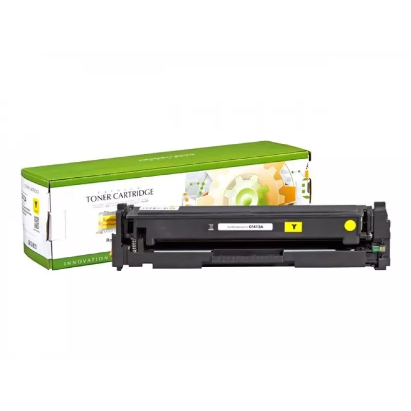 STATIC toner kompatibilný s HP CF412A žltý kompatibilný 2 300 strán