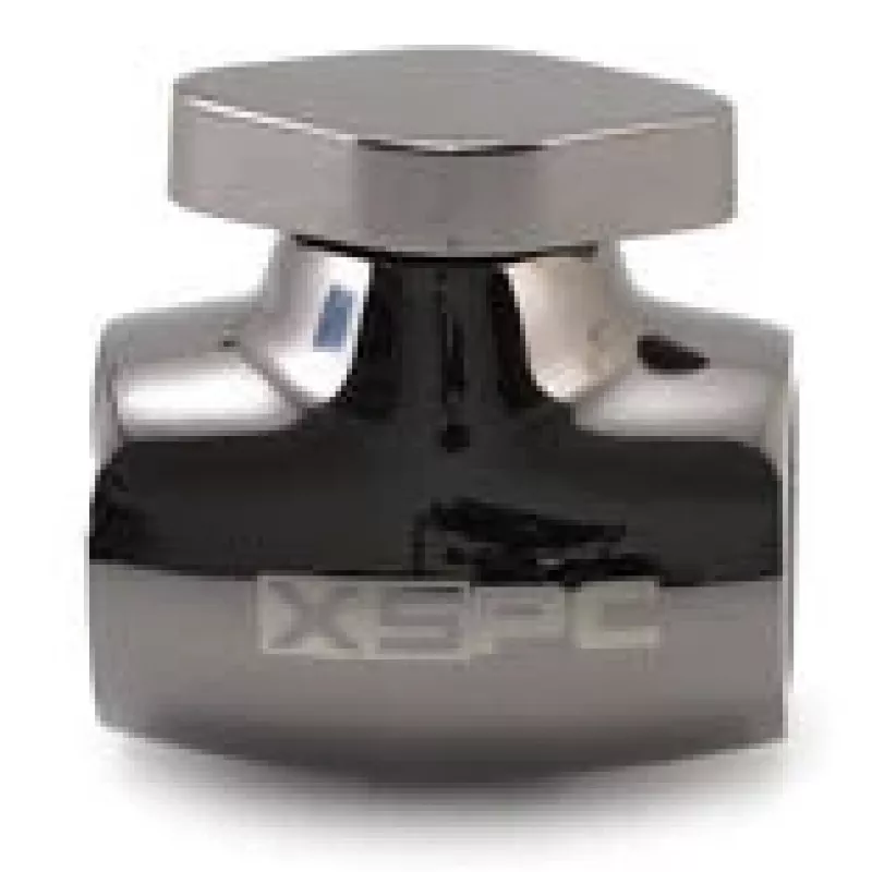 Guľový ventil XSPC G1/4, mosadzné teleso s čierno-chrómovým povrchom, model WASC-504