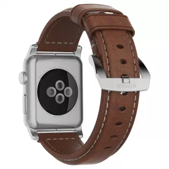 Nomad NM1A4RST00 – remienok – smartwatch – hnedý – Apple – Apple Watch Sport – Apple Watch – Apple Watch Edition – koža