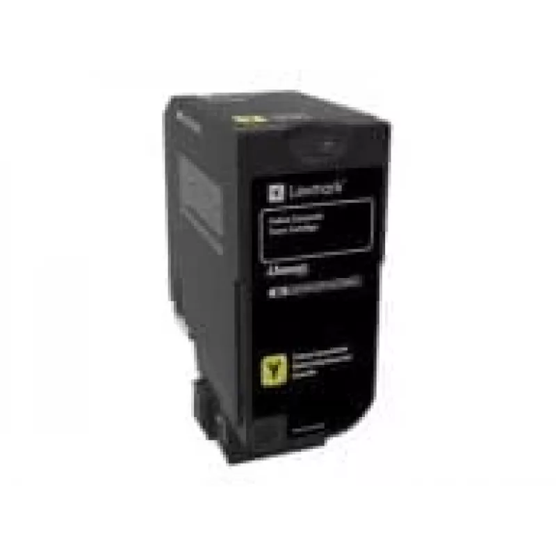Lexmark 74C20YE tonerová kazeta Corporate pre CS720/CS725/CX725, žltá, 3000 strán