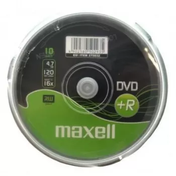 Maxell M160 prázdne DVD 4,7 GB DVD+R 10 ks