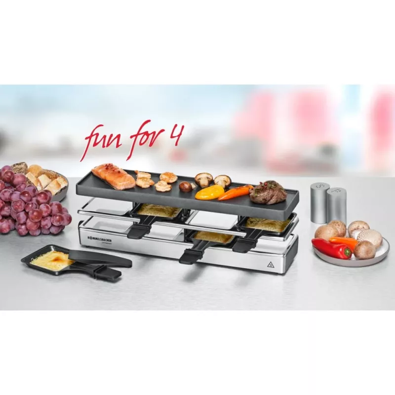 Rommelsbacher RC 800 gril čierny