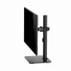 Monitor stolový stojan GEMBIRD MS-D1ST-03 plne pohyblivý pre 17–32 inch obrazovky, oceľ, čierny, VESA 75x75–100x100, 9 kg