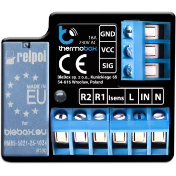 Vykurovací modul bleBox Thermobox Smart Control Wi‑Fi, model thermobox
