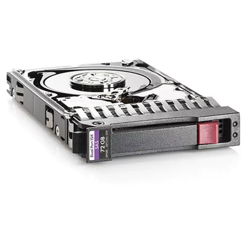 HPE - pevný disk - Single Port - 72 GB - Hot-Swap - 2,5 SFF (6,4 cm SFF) - SAS - 15000 ot/min