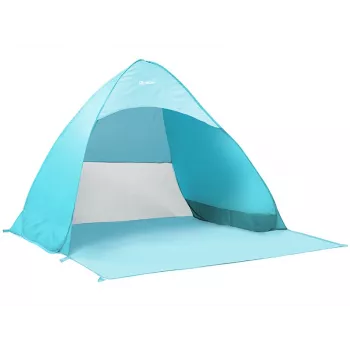 Pop-up plážový stan TRACER Tracer 46954 — ľahký s UV ochranou, prenosný prístrešok