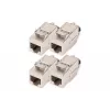 Digitus CAT 8.1 Keystone modul tienený bez nástrojov 4 ks