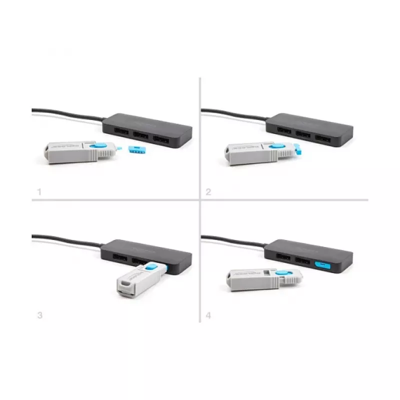 Portblocker DeLOCK 20927 DisplayPort 4 ks + uzamykací nástroj