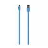 USB kábel Tellur TLL155011 1 m USB A Micro-USB A modrý