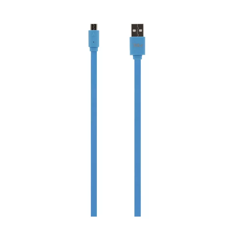 USB kábel Tellur TLL155011 1 m USB A Micro-USB A modrý