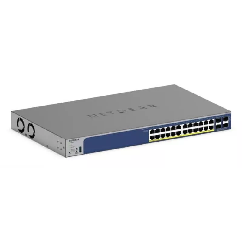 NETGEAR GS728TX L2/L3 10G Ethernet (100/1000/10000) čierna