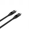 USB-C kábel Unitek C14100ABK01-2M – 2 m, 100 W Power Delivery, 40 Gbit/s dáta