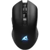 Gaming headset Sharkoon SKILLER SGM30W (čierny) – bezdrôtový, cez uši, integrovaný mikrofón