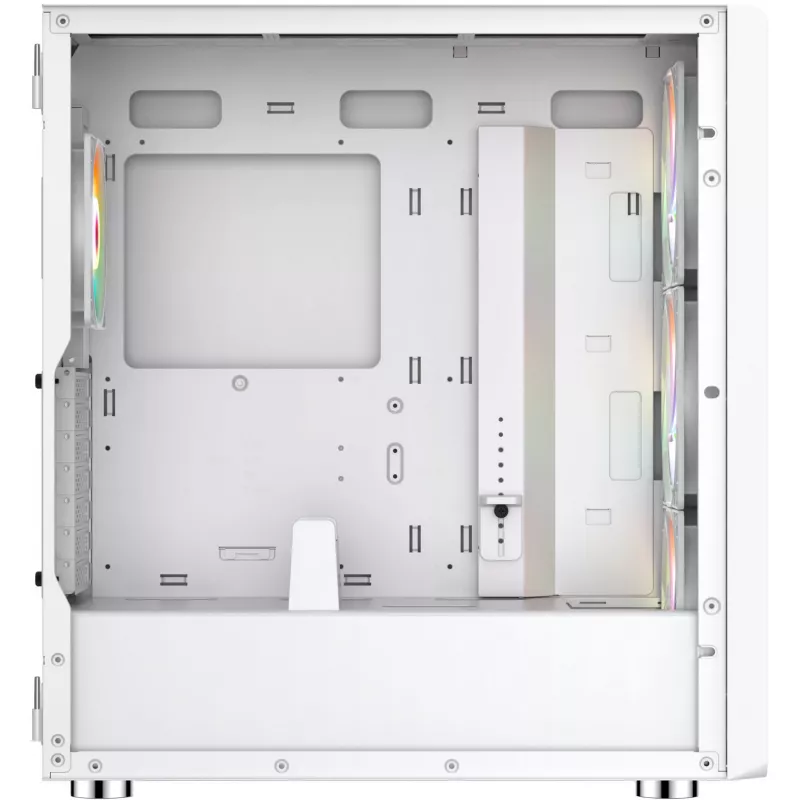 PC skriňa Silentware Air 100 White — Mid-Tower kompatibilná s ATX, biely povrch