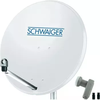 Satelitný tanier SCHWAIGER SPI9960SET2 80 cm s Twin-LNB pre 2 účastníkov