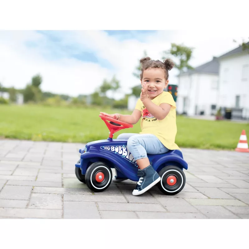 Šmýkacie auto Simba-Dickie BIG Bobby-Car, tlačný pohon, vek 1–5, 4 kolesá, modrá/červená