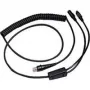 Honeywell - prepínač klávesnice / sieťový kábel - RJ-45 (M) - PS/2, 6-pólový, napájací zdroj - 3,0m - stočený - čierny (CBL-720-300-C00)