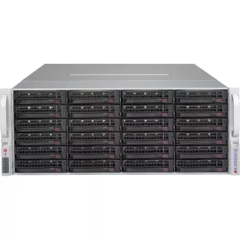 Supermicro SuperChassis 847BA-R1K23LPB 4U 36-Bay serverová skriňa 1200W redundantná