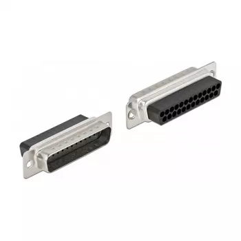 D-Sub 25-pinový krimpovací konektor samec na 2 x RJ45 konektor samica DeLOCK 66833