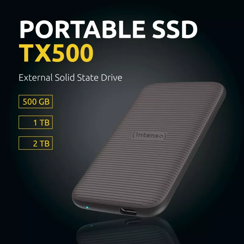 SSD disk Intenso 1 TB externý USB Type-C 3.2 Gen 2 hnedý
