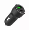 Gembird auto napájací adaptér - USB Type-A & C PD - 20W