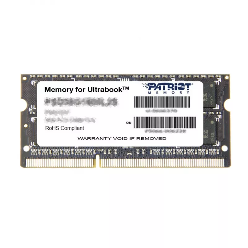 Patriot Signature Ultrabook PSD38G1600L2S 8 GB DDR3 SO-DIMM pamäť RAM, 1600 MHz (PC3-12800), CL11