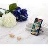 Puzdro na smartfón iKins pre iPhone 11 Pro Max — Mosaic čierne ochranné puzdro