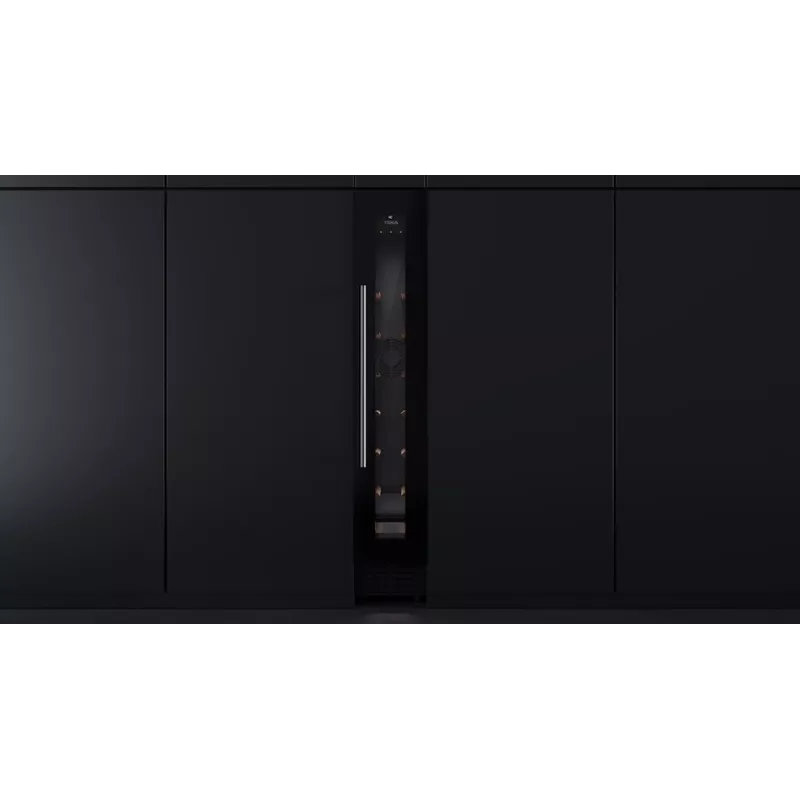 Teka RVU 10008 GBK termoelektrický chladič vína vstavaný čierny 8 fliaš